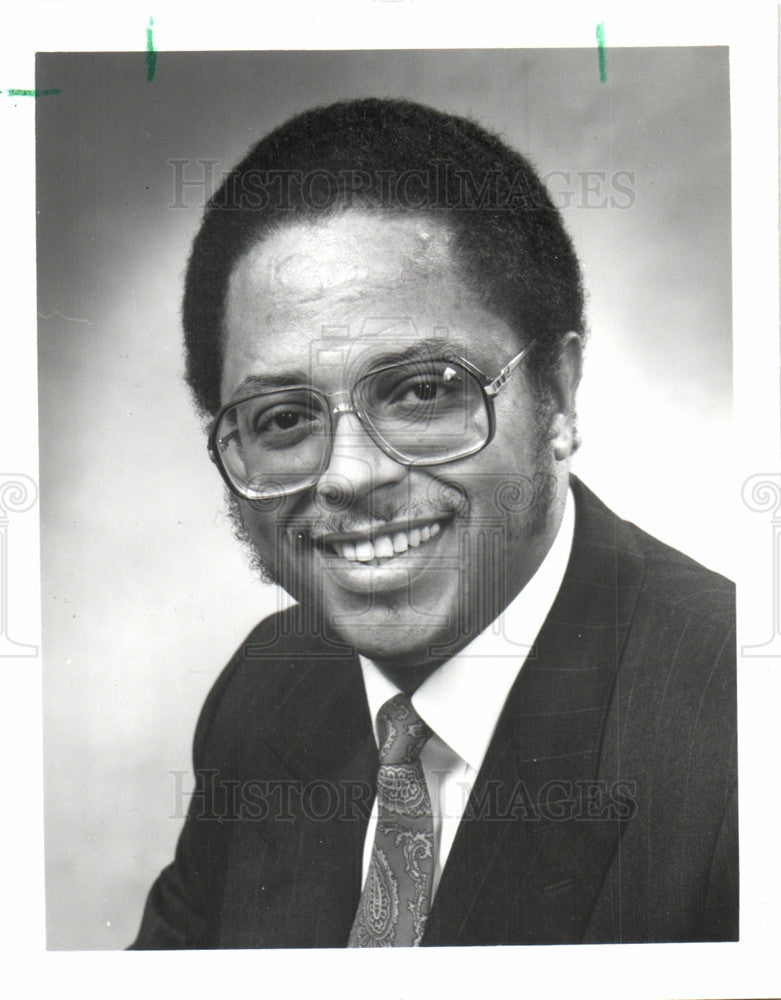 1990 Press Photo Isadore King Detroit businessman - Historic Images