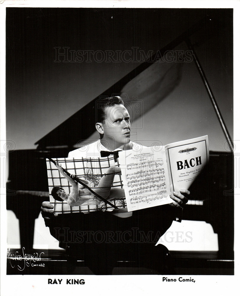 1964 Press Photo Ray King Pianist - Historic Images