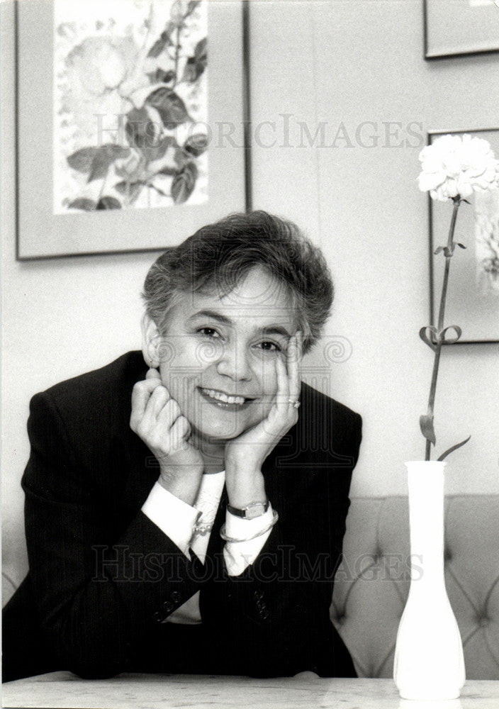 Press Photo Elizabeth King Dean Cincinnati Health - Historic Images