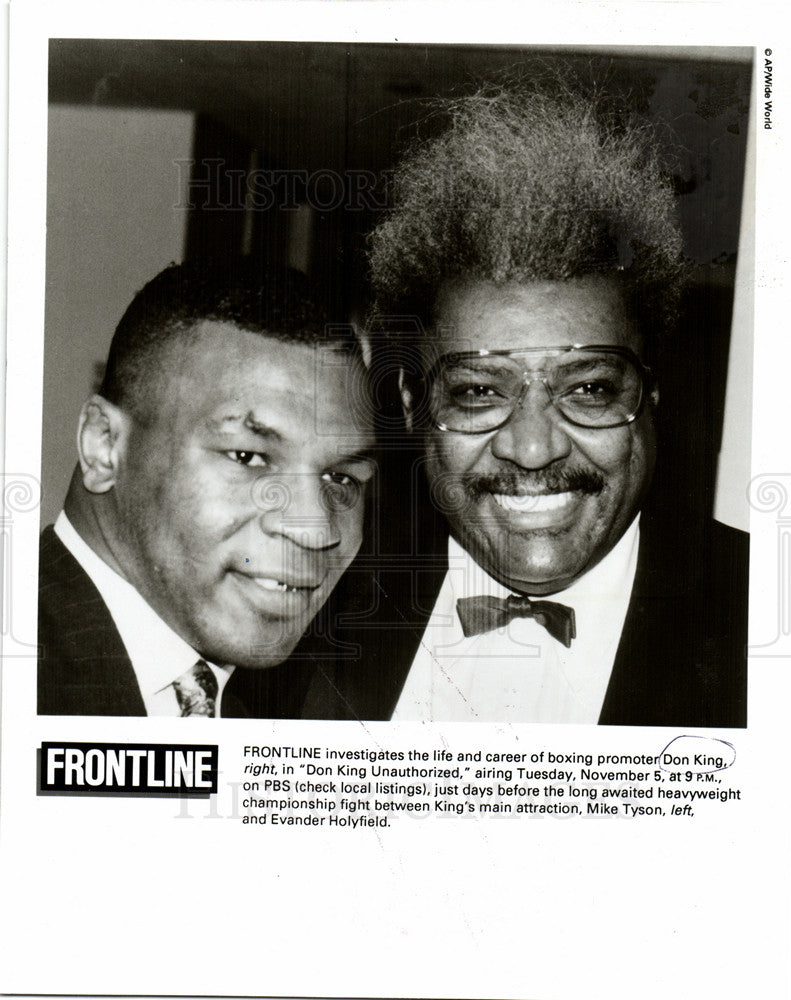 1994 Press Photo Don King boxing promoter Cleveland - Historic Images