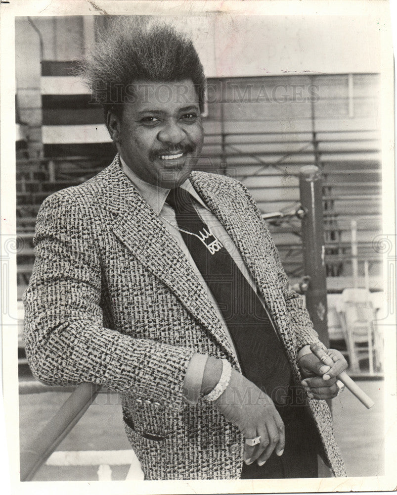 1991 Press Photo Don King  boxing promoter - Historic Images