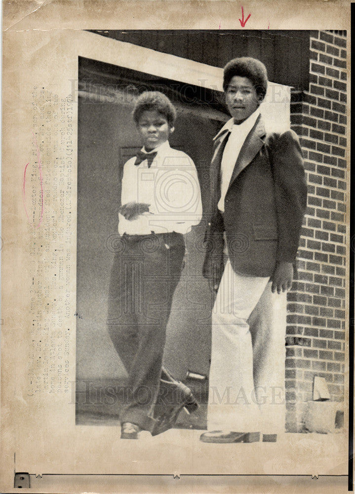 1974 Press Photo Dexter Scott King - Historic Images