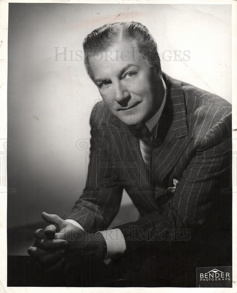 Press Photo Dennis King actor and singer. - Historic Images