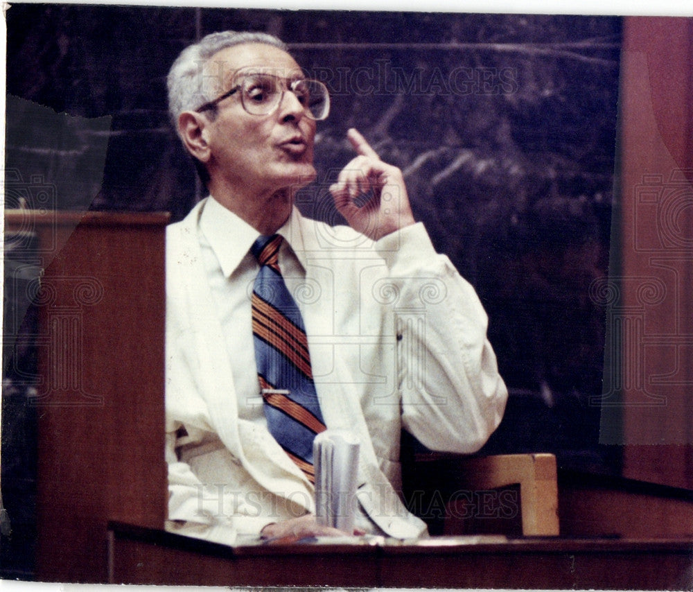 Press Photo Jack Kevorkian American pathologist - Historic Images