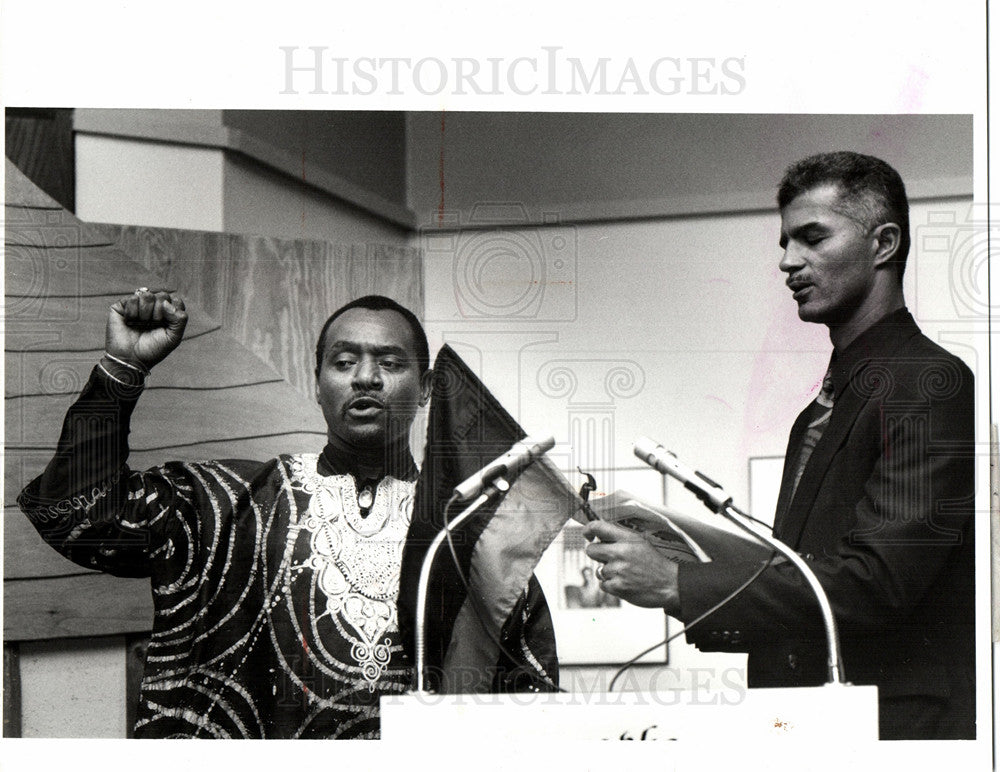 1995 Press Photo councilmen, detroit politics - Historic Images