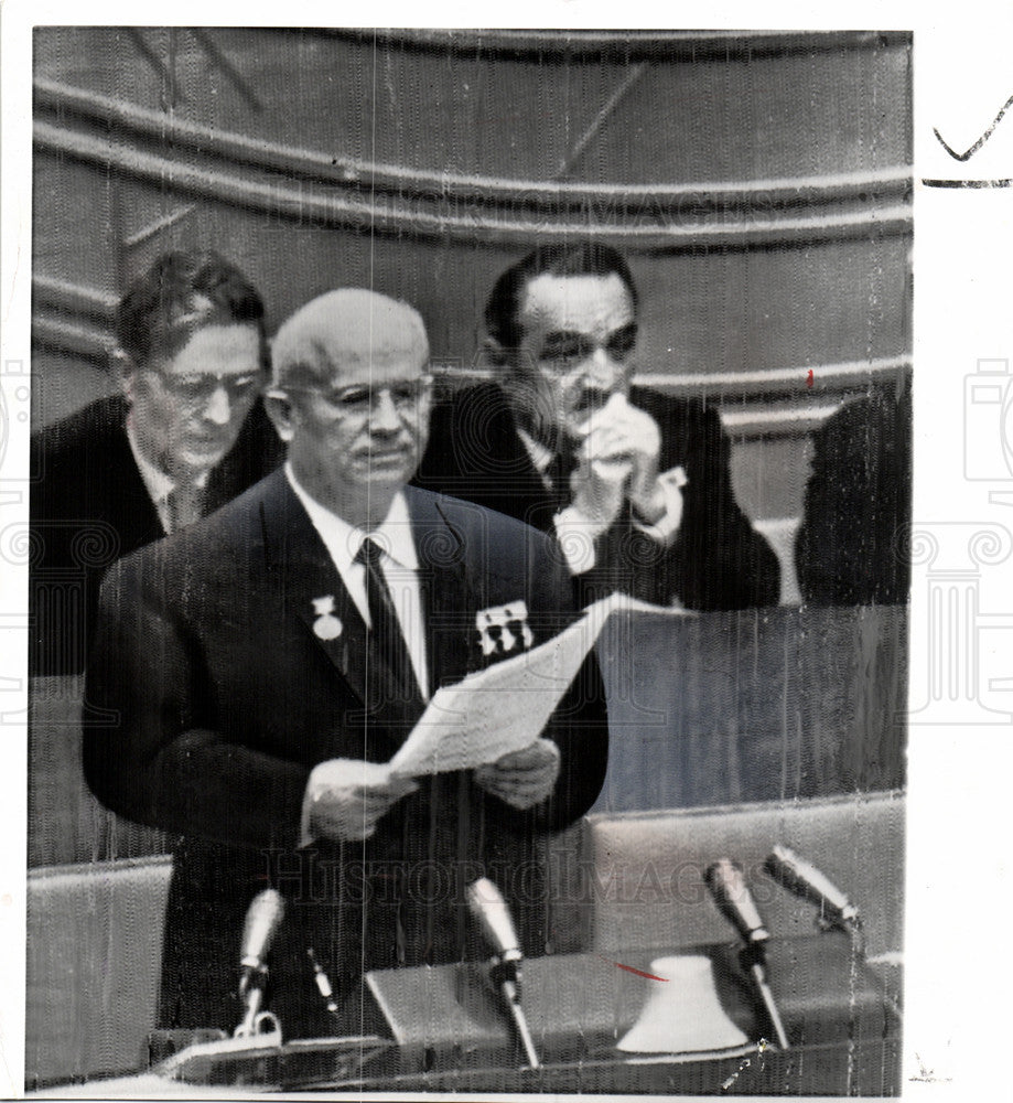 1961 Press Photo house speaker men - Historic Images