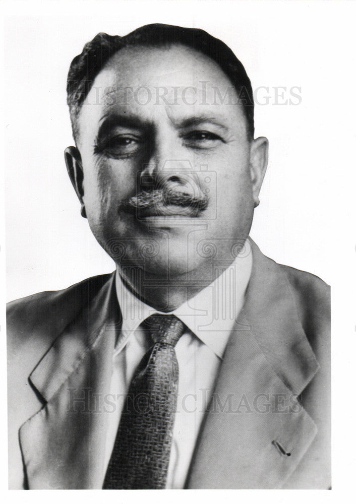 1963 Press Photo Mohammad Khan Pakistan diplomat - Historic Images
