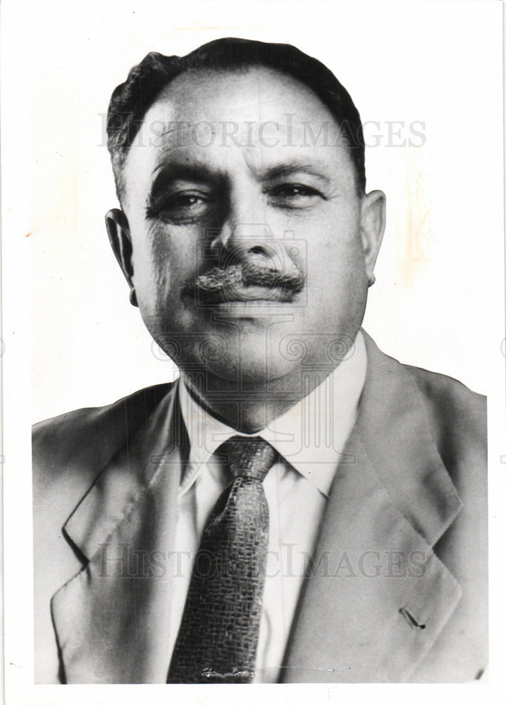 Press Photo Muhammad Ayub Khan President Pakistan - Historic Images