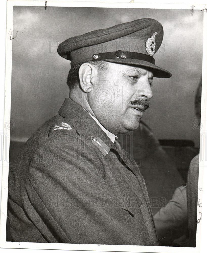 1953 Press Photo Muhammad Ayub Khan President Pakistan - Historic Images