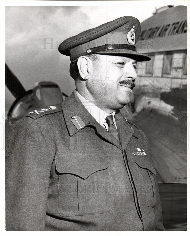 1953 Press Photo Ayub Khan Commander-in-Chief Pakistan - Historic Images