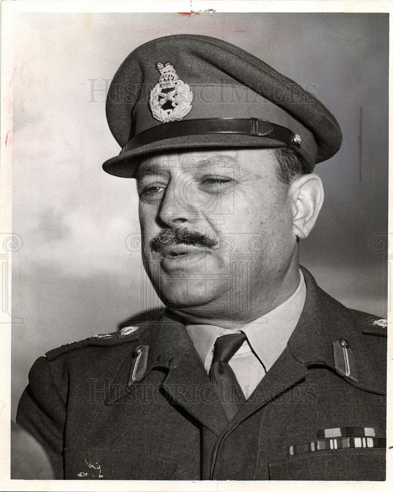 1953 Press Photo Ayub Khan President Pakistan - Historic Images