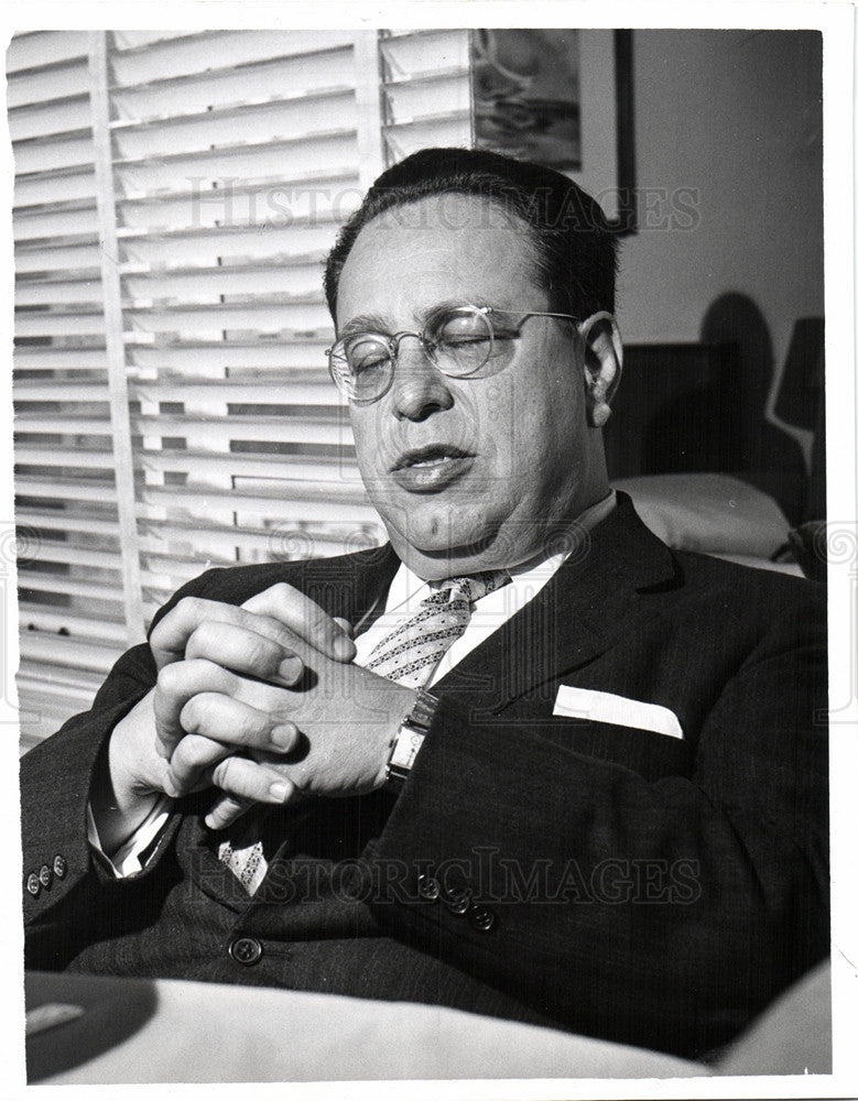 1958 Press Photo Leon H Keyserling - Historic Images