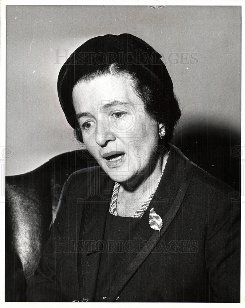 1965 Press Photo Mary Dublin Keyserling economist USA - Historic Images