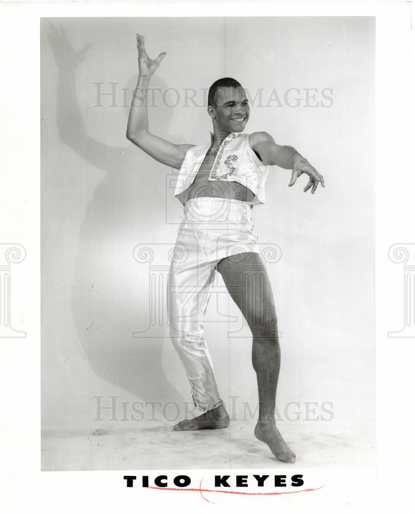 1983 Press Photo Tico Keyes Dancer - Historic Images