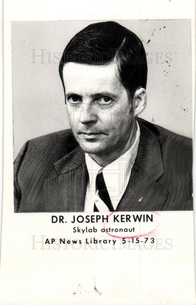 1973 Press Photo Joseph Kerwin Skylab astronaut - Historic Images