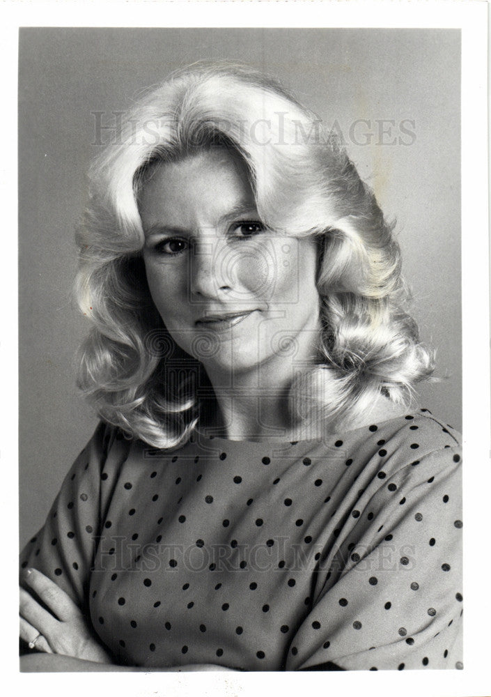 1985 Press Photo Kelly Kerrigan tv - Historic Images