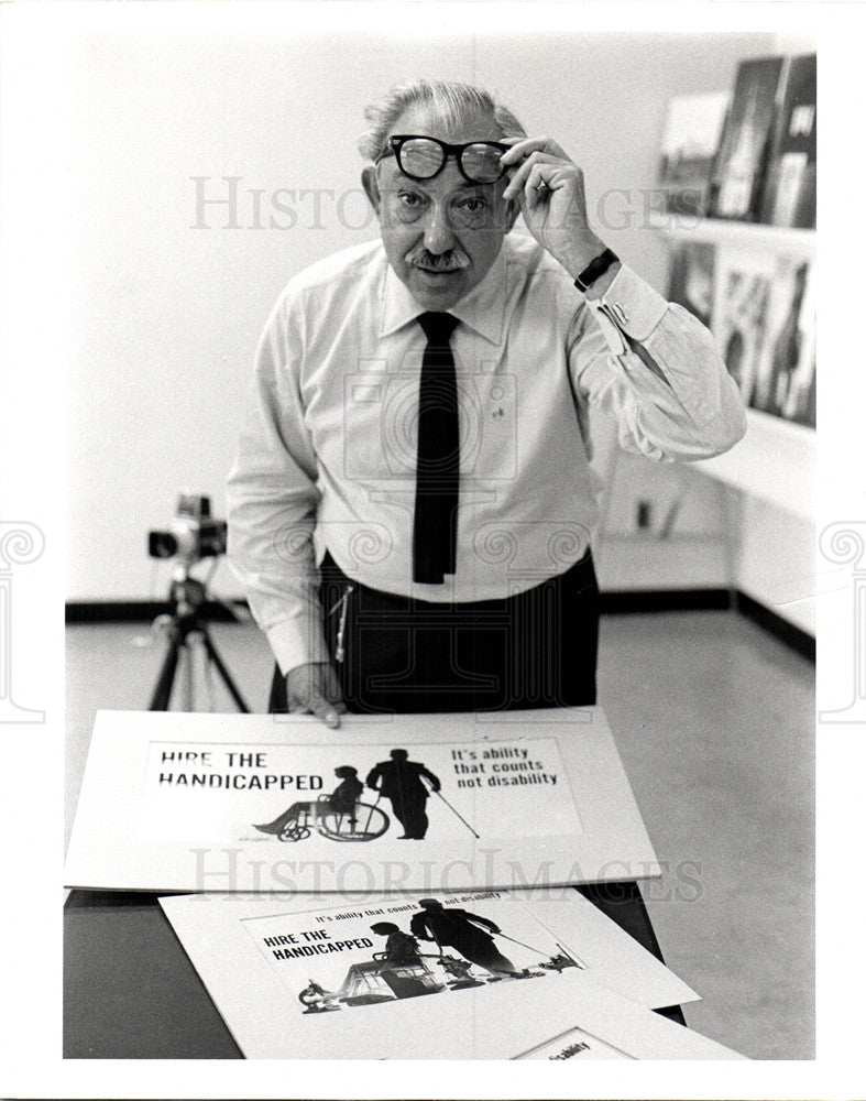 1971 Press Photo Victor Keppler  Famous Photographer - Historic Images