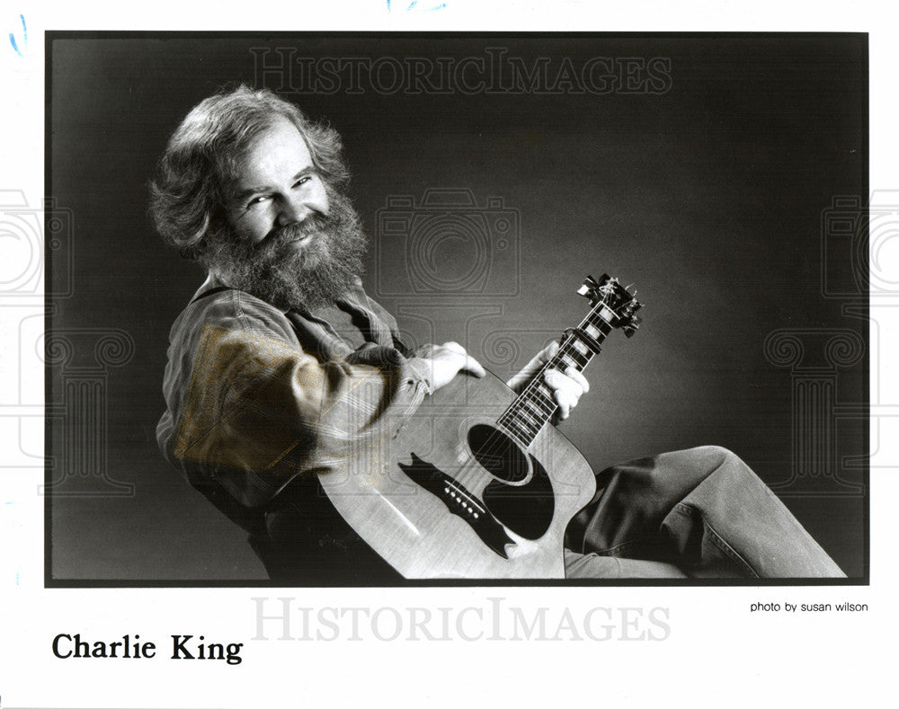 1994 Press Photo Charlie King folk singer - Historic Images