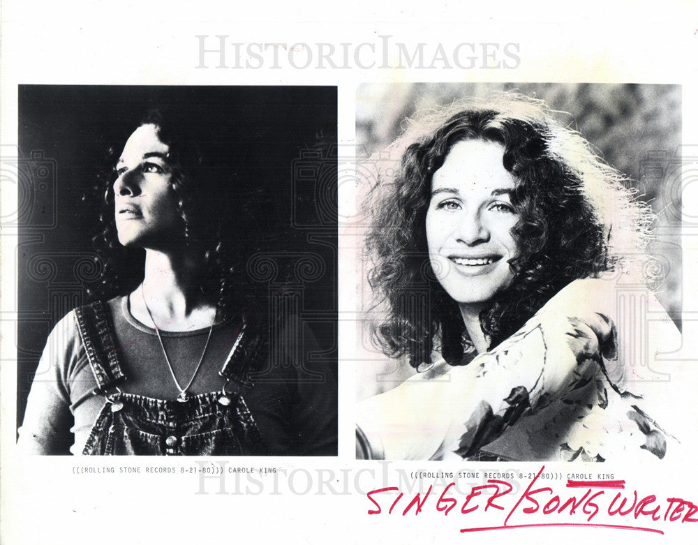 1968 Press Photo Carole King - Historic Images