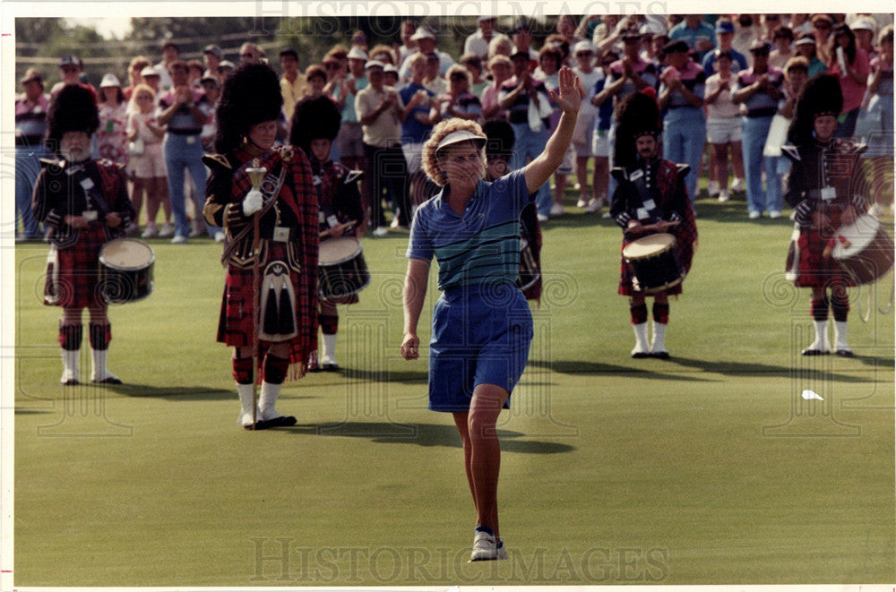 1986 Press Photo Betsy Kemy gulf - Historic Images