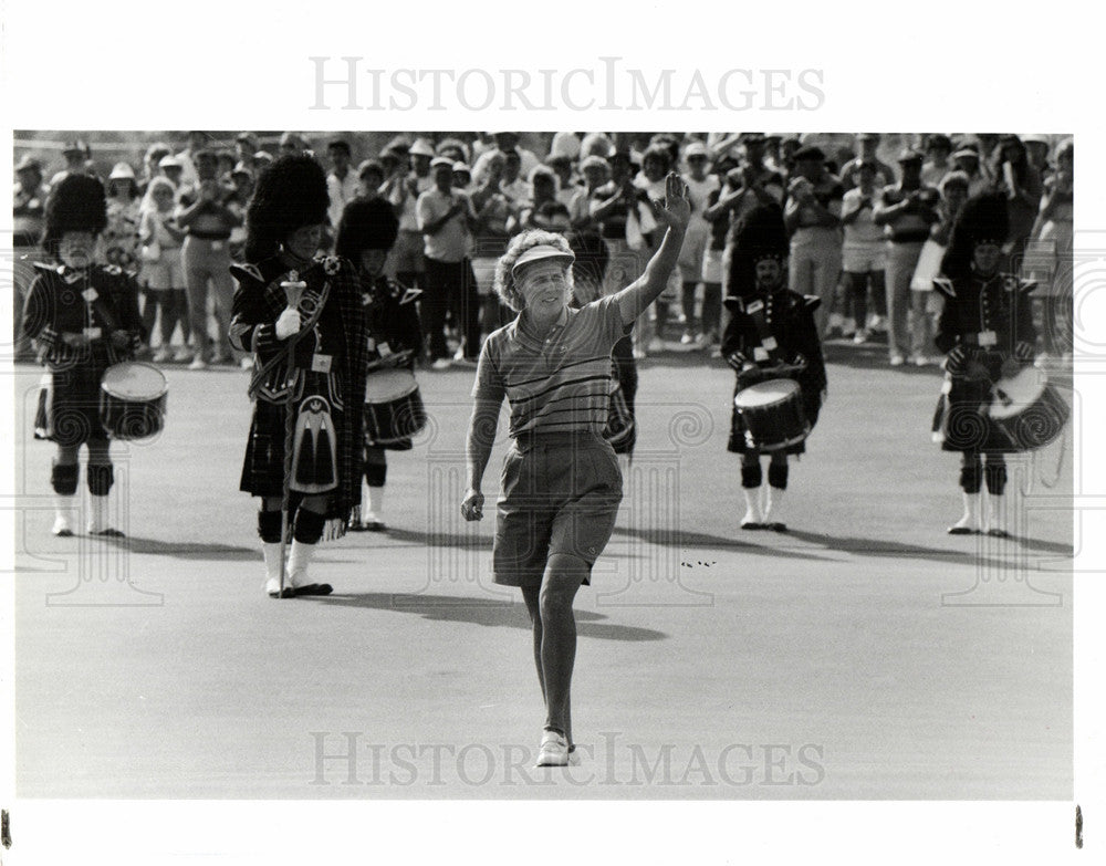 1988 Press Photo golf Betty King scottish - Historic Images