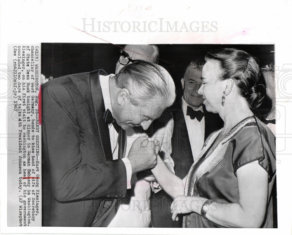 Press Photo german Kurt Georg Giesinger Rust - Historic Images