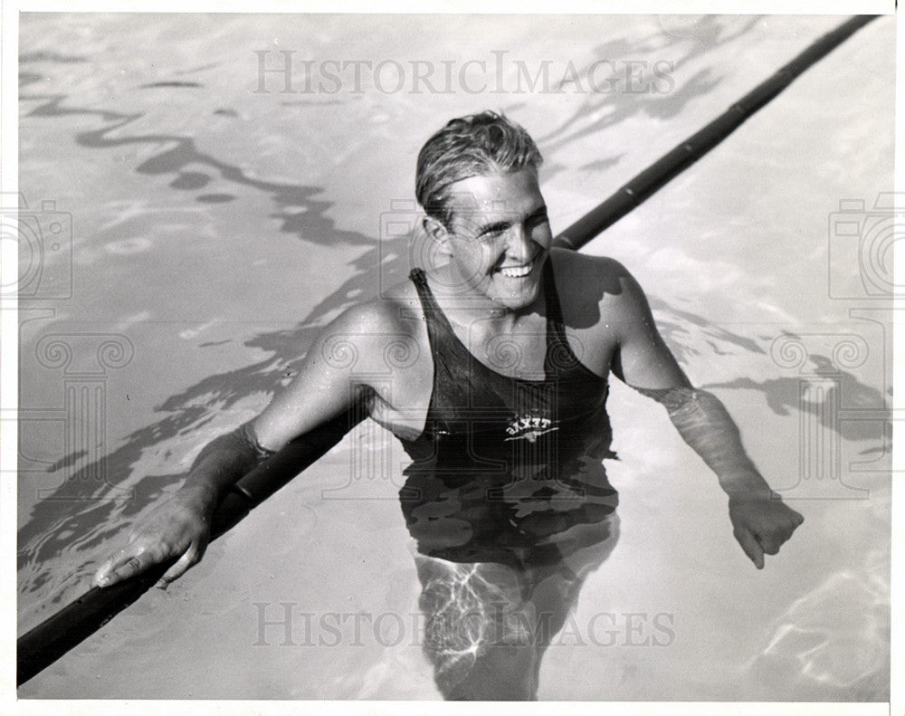 1963 Press Photo Adolph Kiefer Swimmer - Historic Images