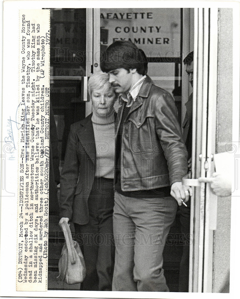 Press Photo Mrs. Marion King - Historic Images