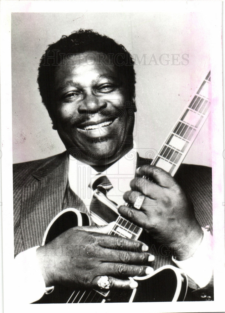 1989 Press Photo B.B. King singer Albert King Bobby - Historic Images