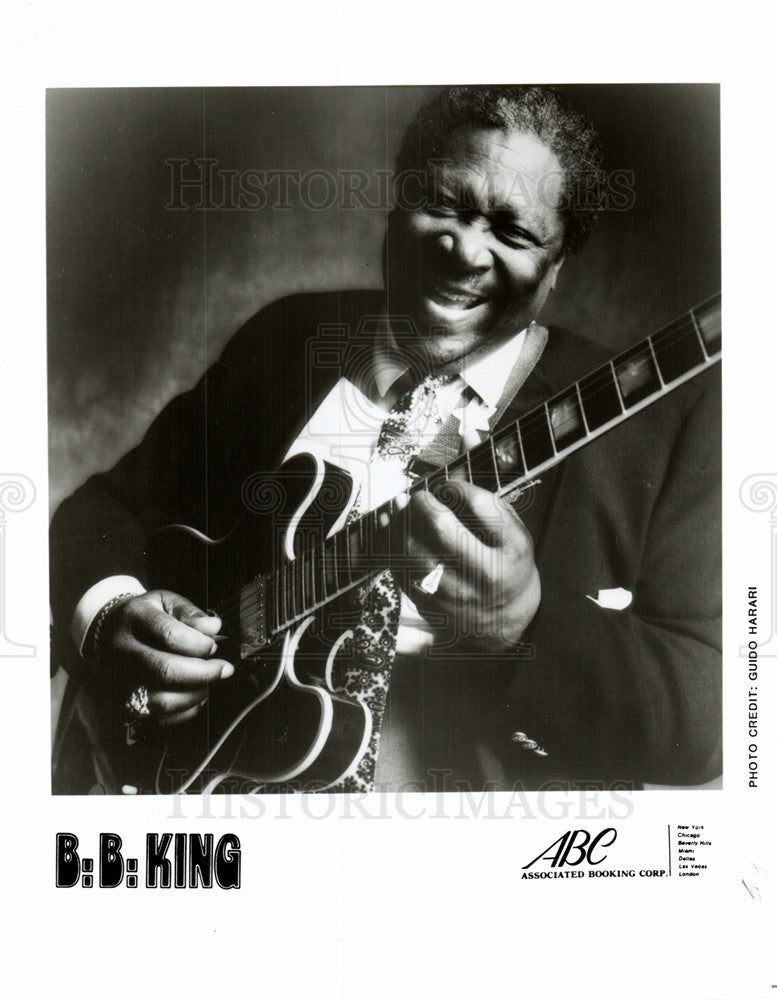 1994 Press Photo B.B. King guitarist singer songwriter - Historic Images