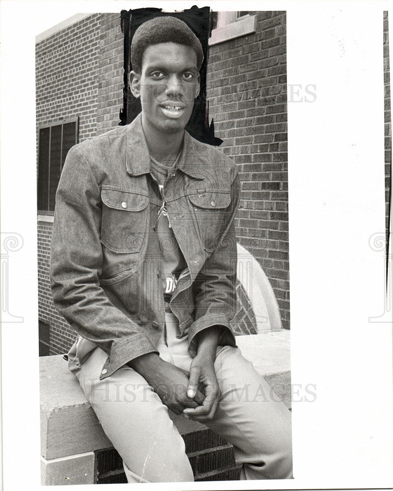 1976 Press Photo albert king basket ball washington NBA - Historic Images