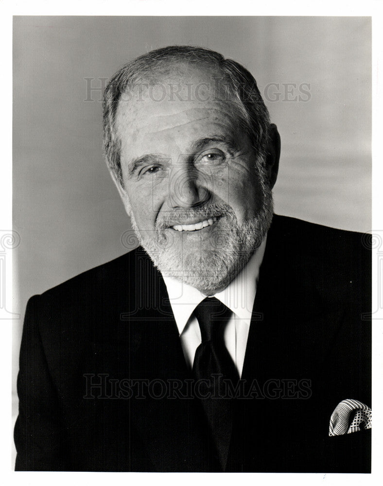 Press Photo actor comedian philanthropic Alan King - Historic Images