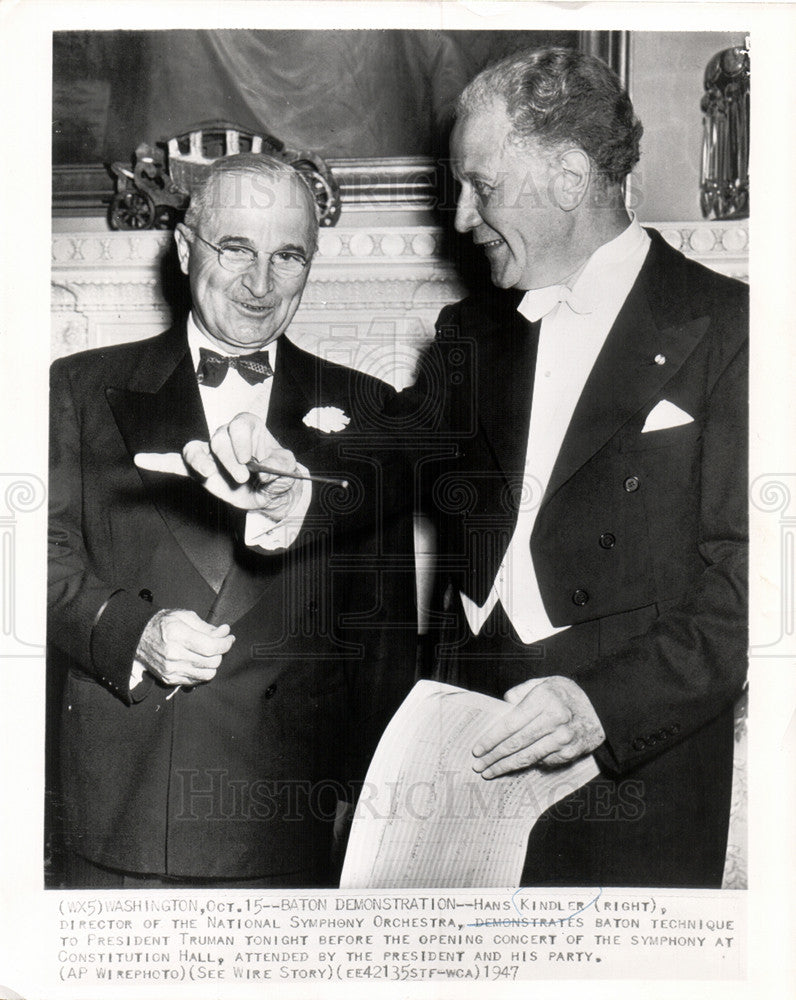 1947 Press Photo Hans Kinder - Historic Images