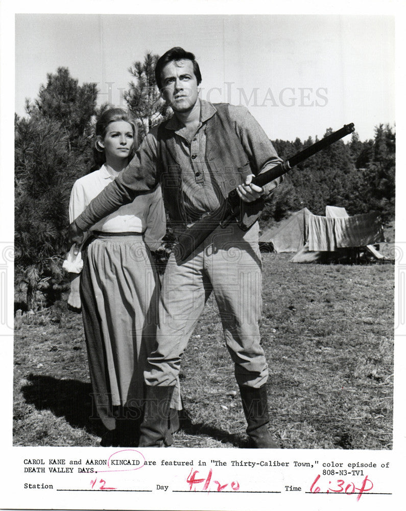 1969 Press Photo Kane, Kincaid, Death Valley Days, TV - Historic Images