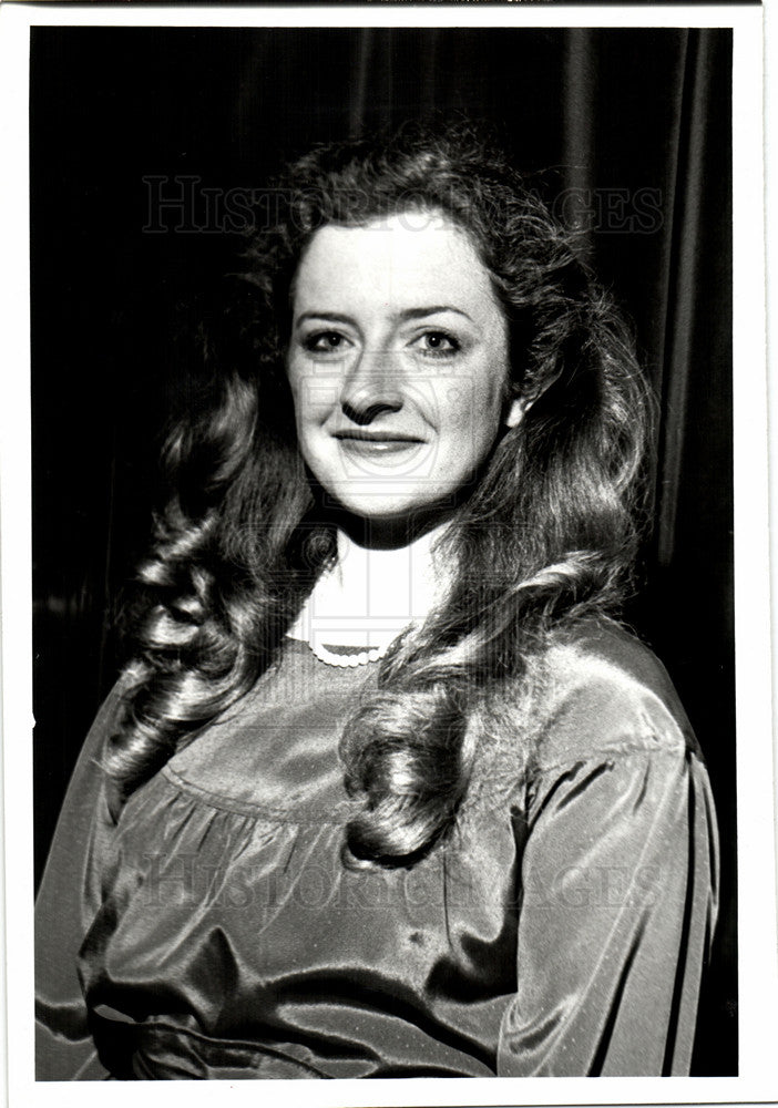 1981 Press Photo Soprano Melanie Kimball - Historic Images