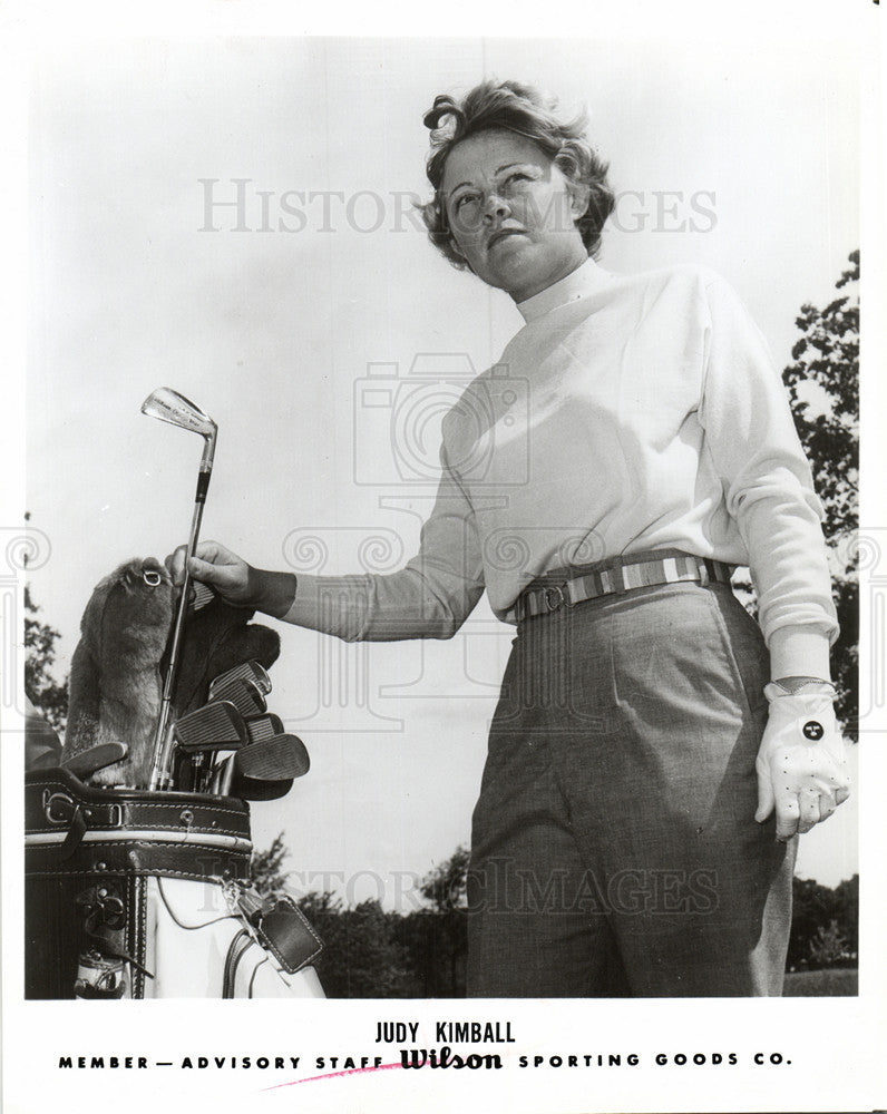 1967 Press Photo Judy Kimball Professional Golfer LPGA - Historic Images