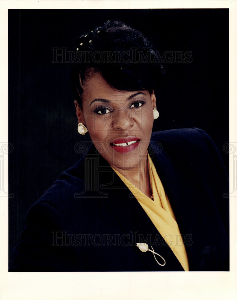 Press Photo Carolyn Cheeks Kilpatrick - Historic Images