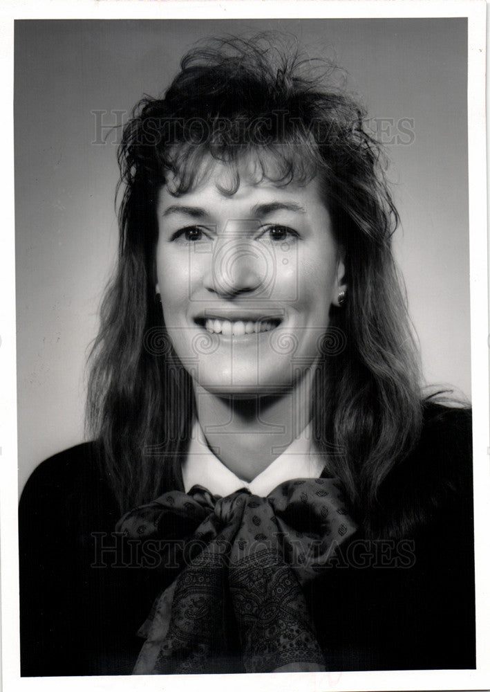 1981 Press Photo Julie Widgren Killian - Historic Images