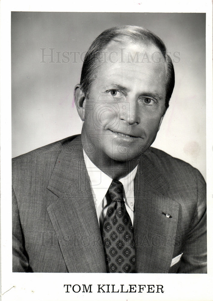 1973 Press Photo Tom Killefer, Board of trustees - Historic Images