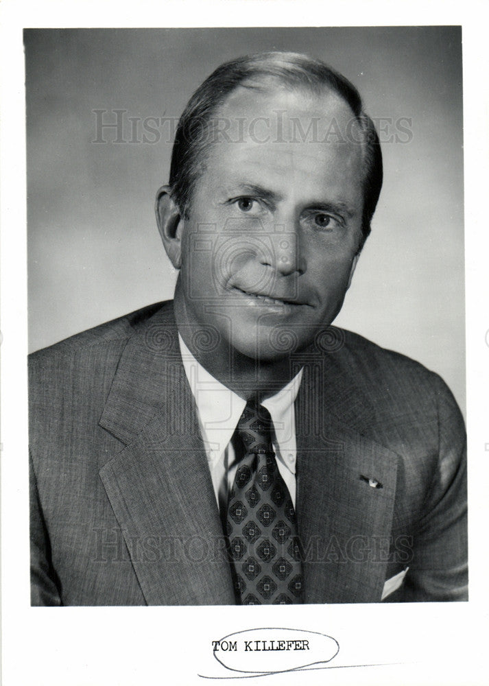 1975 Press Photo tom killefer USTC - Historic Images