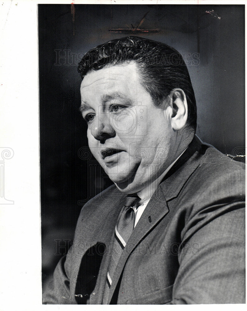 1971 Press Photo George F. Killian Dem. Supervisor - Historic Images