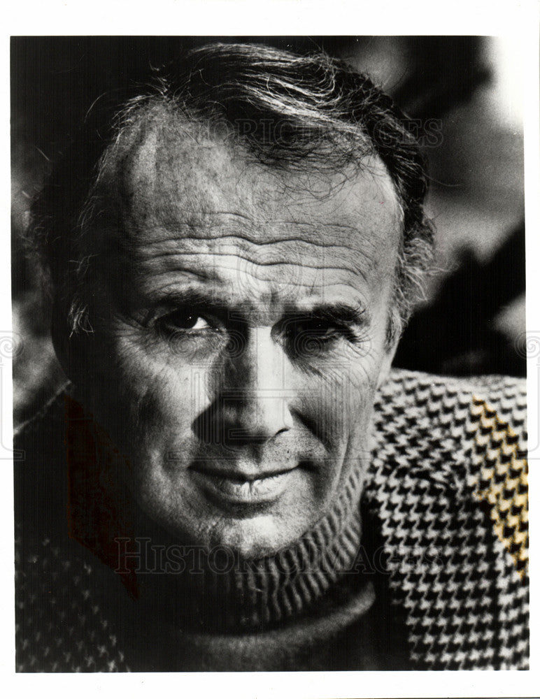 1982 Press Photo Richard Kiley actor NBC - Historic Images