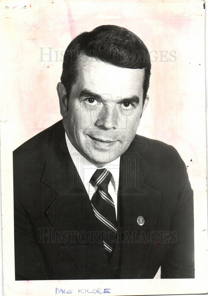 1990 Press Photo Dale Kildee Michigan Democratic - Historic Images