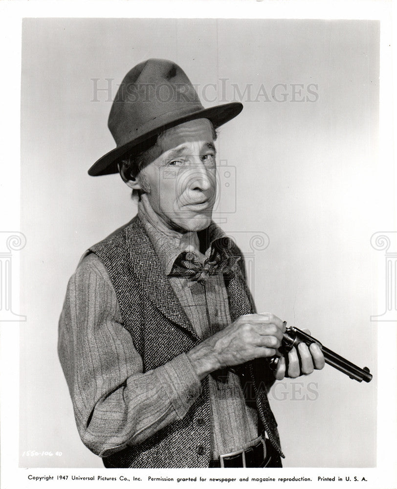 1947 Press Photo Percy Kilbride Pa Kettle - Historic Images