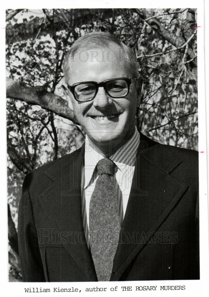 1991 Press Photo William Kienzle Author - Historic Images