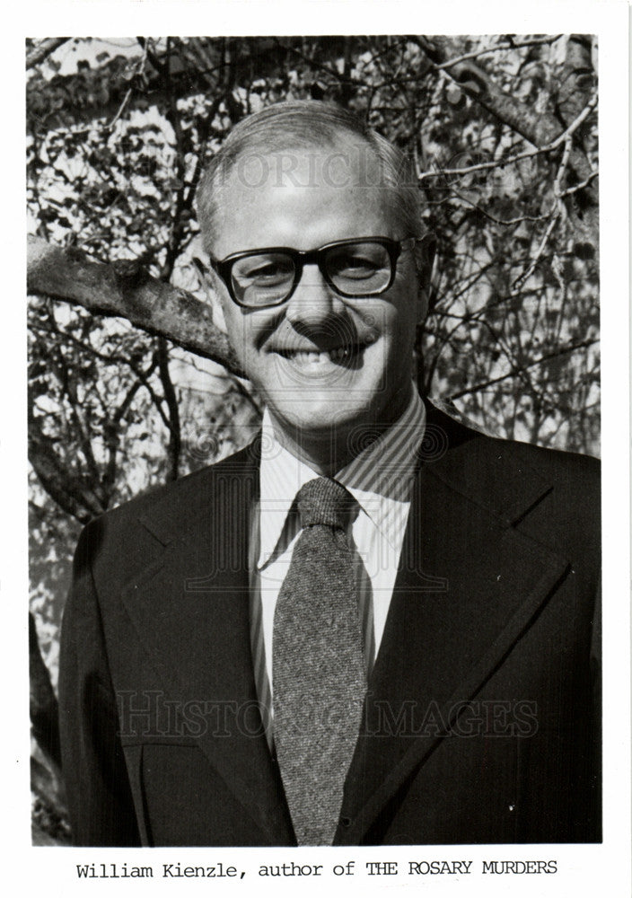 1979 Press Photo Rosary Murders Author William Kienzle - Historic Images