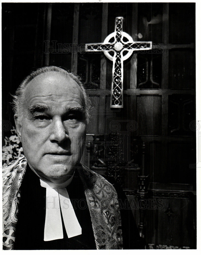 1979 Press Photo Dr. Ray H. Kiely Pastor - Historic Images
