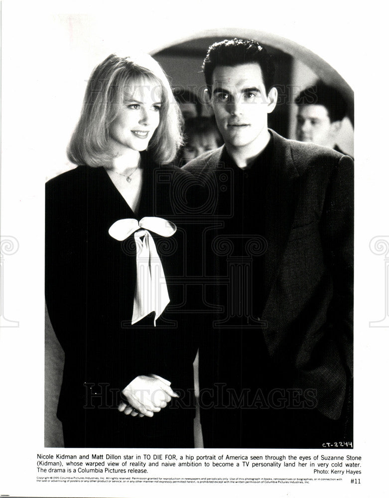 1995 Press Photo Nicole Kidman Actress Model - Historic Images