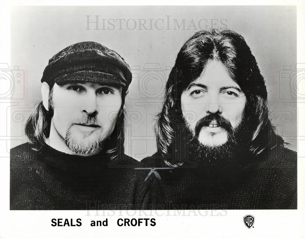 1977 Press Photo Seals and Crofts rock band - Historic Images