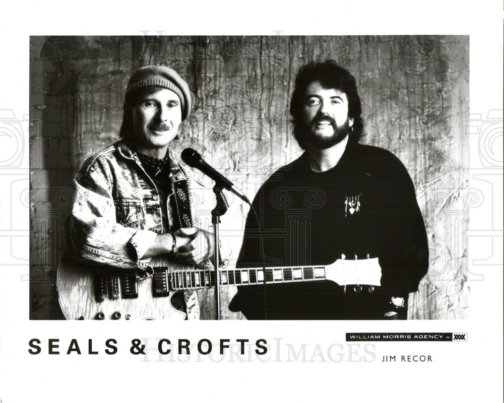 1992 Press Photo Seals &amp; Crofts singers soft rock duo - Historic Images